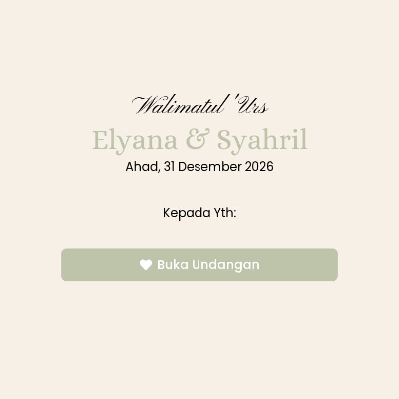 Desain Syar'i 2 Tanpa Foto
